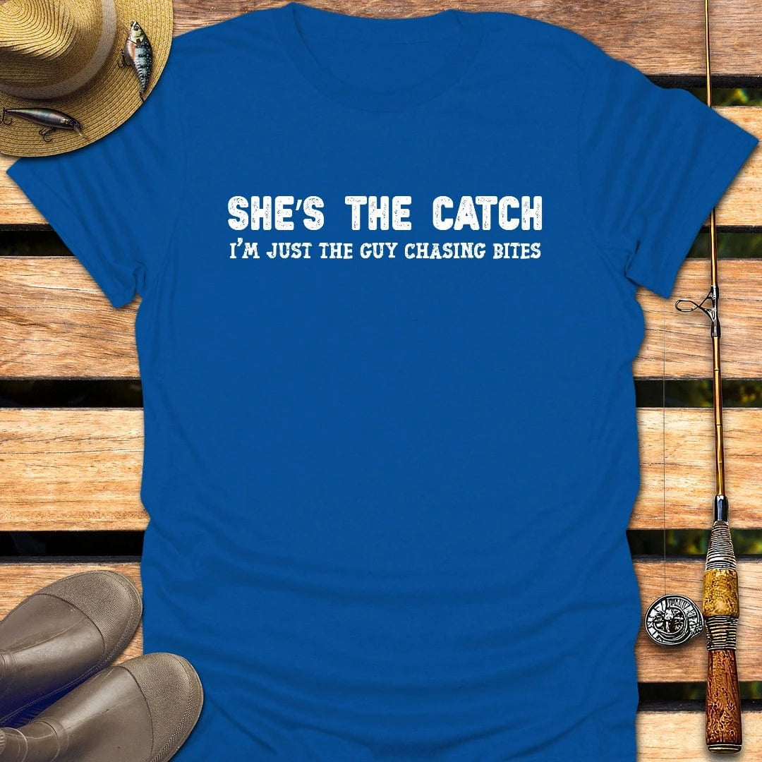 CATCH T-Shirt FISHING T-Shirt Royal / S