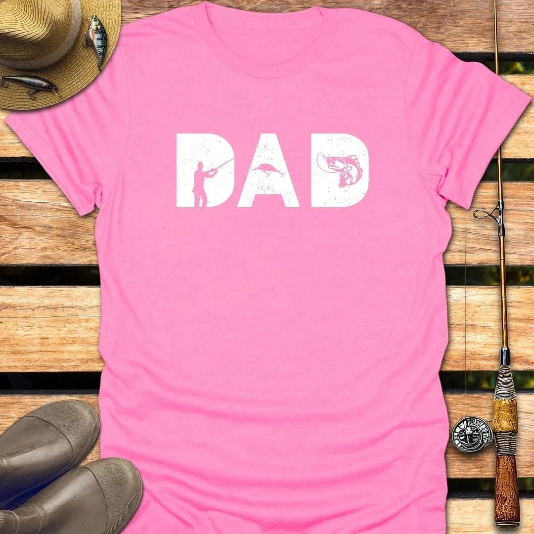 DAD T-Shirt FISHING T-Shirt Azalea / S