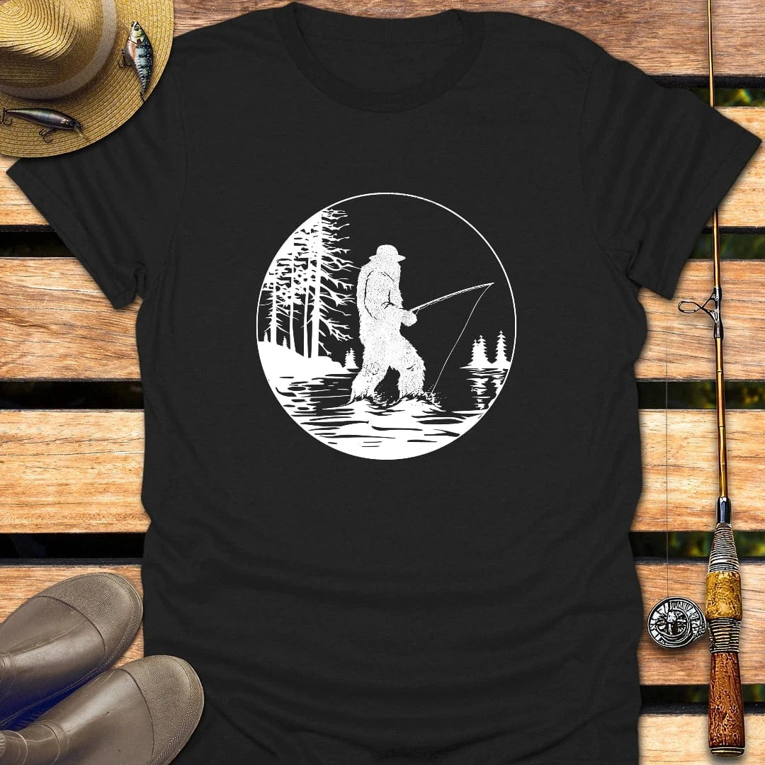 FISHING GIANT T-Shirt FISHING T-Shirt Black / S