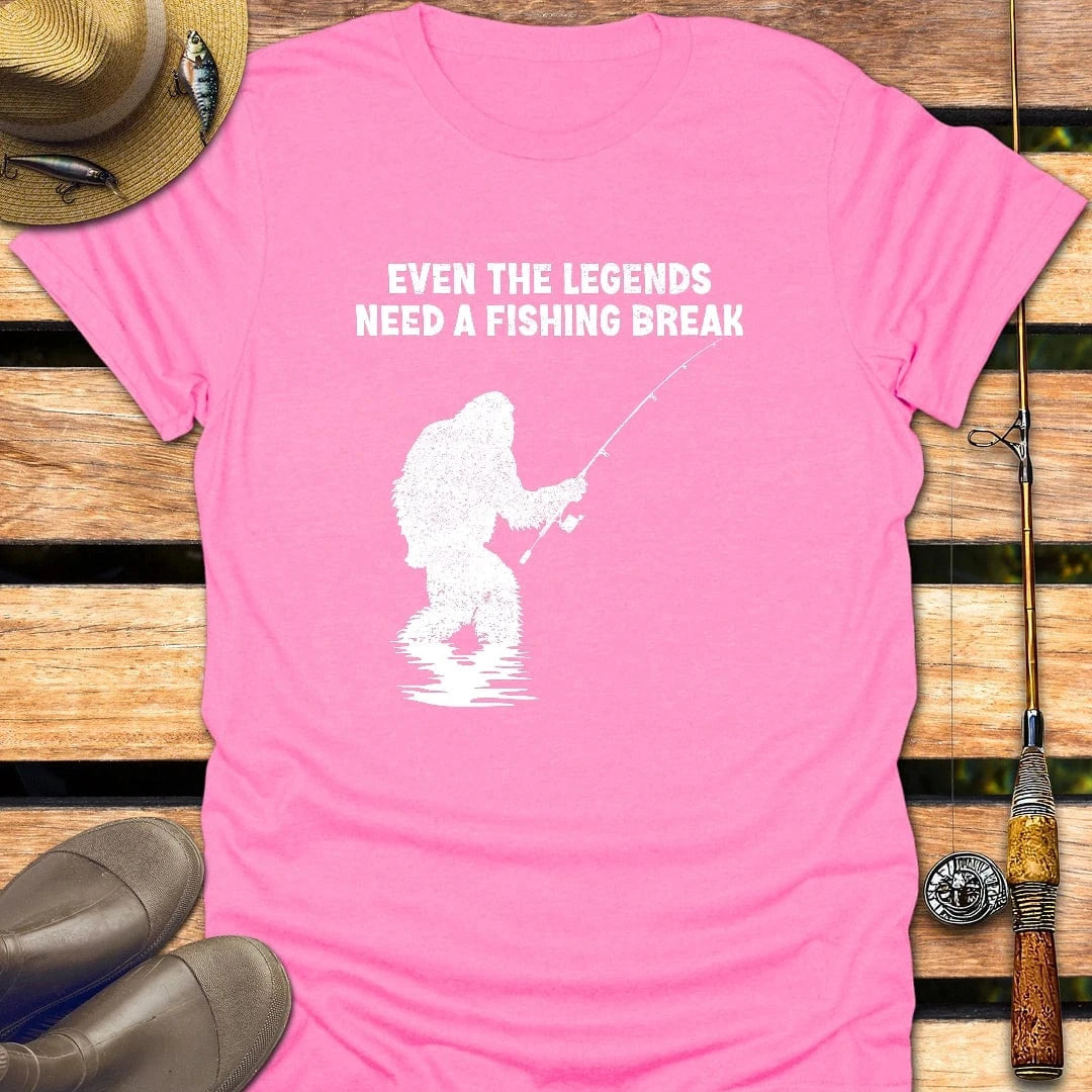 FISHING LEGEND T-Shirt FISHING T-Shirt Azalea / S