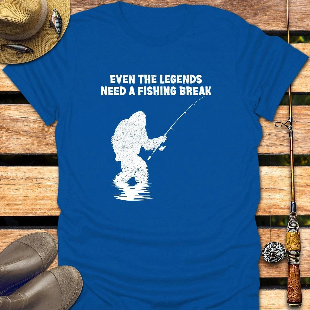FISHING LEGEND T-Shirt FISHING T-Shirt Royal / S