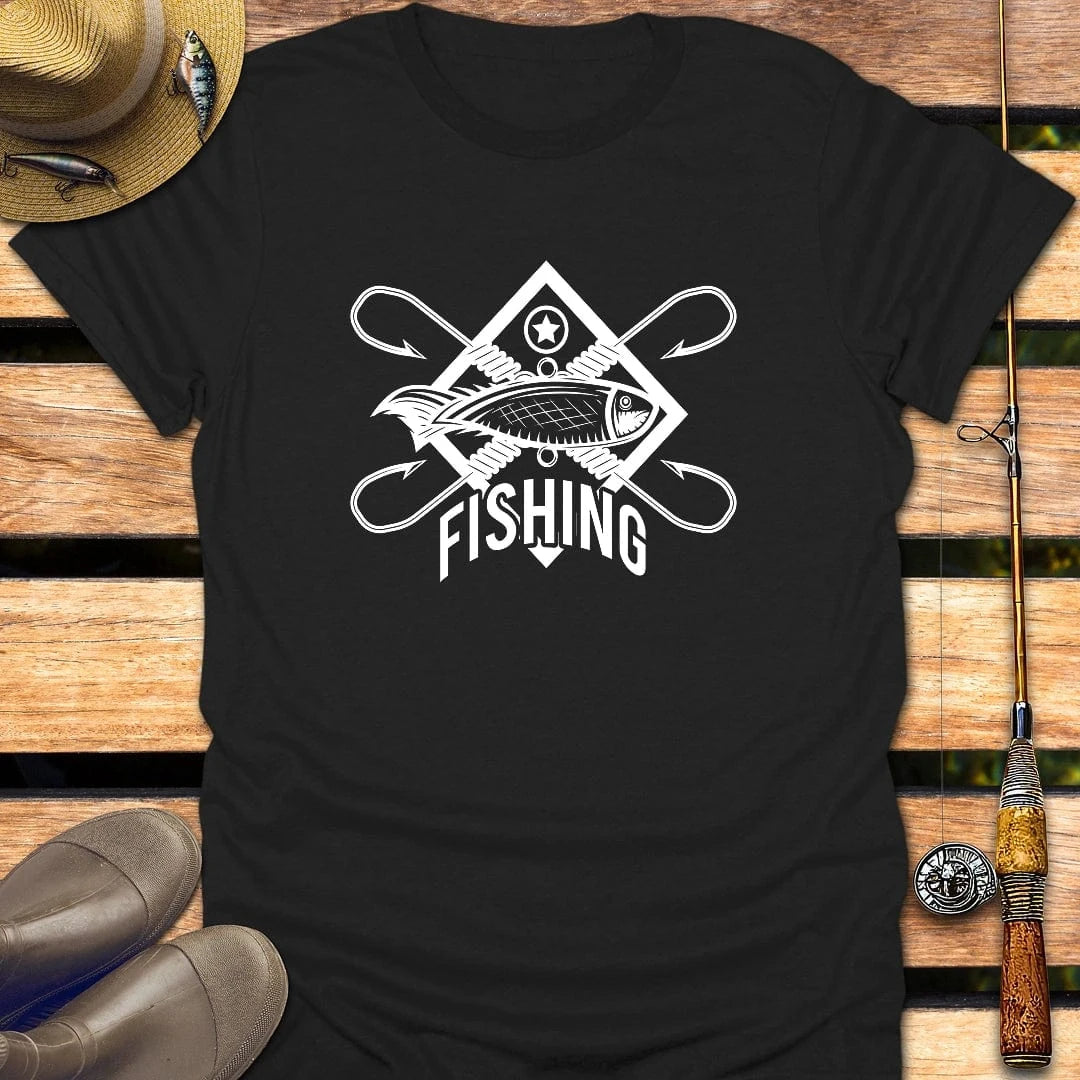 FISHING T-Shirt FISHING T-Shirt Black / S