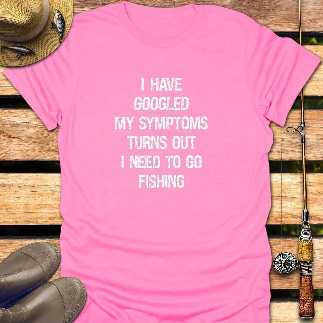 GOOGLED T-Shirt FISHING T-Shirt Azalea / S