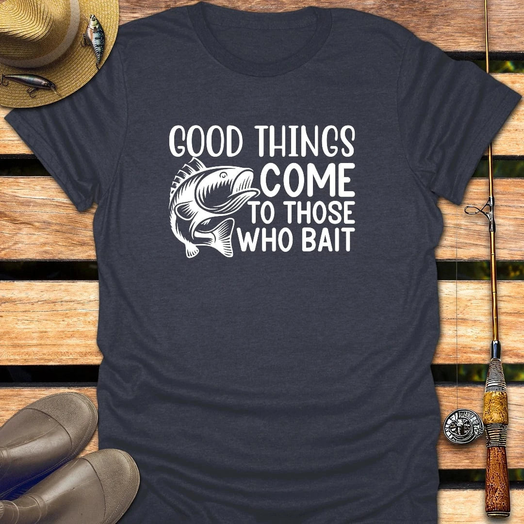 BAIT T-Shirt FISHING T-Shirt Heather Navy / S