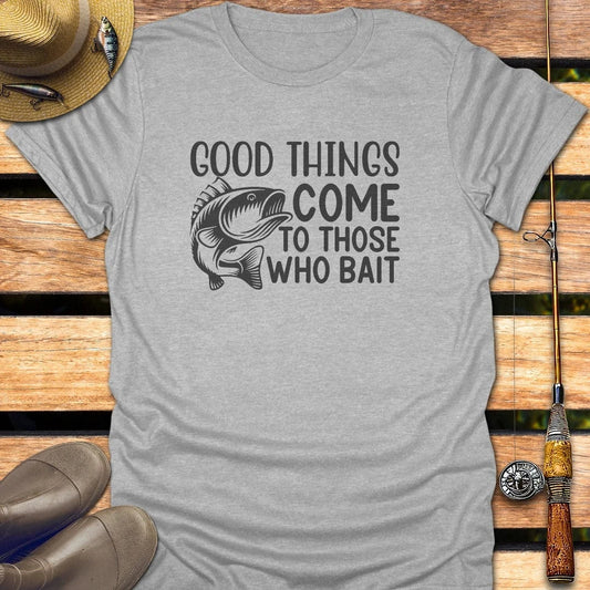BAIT T-Shirt FISHING T-Shirt Sport Grey / S
