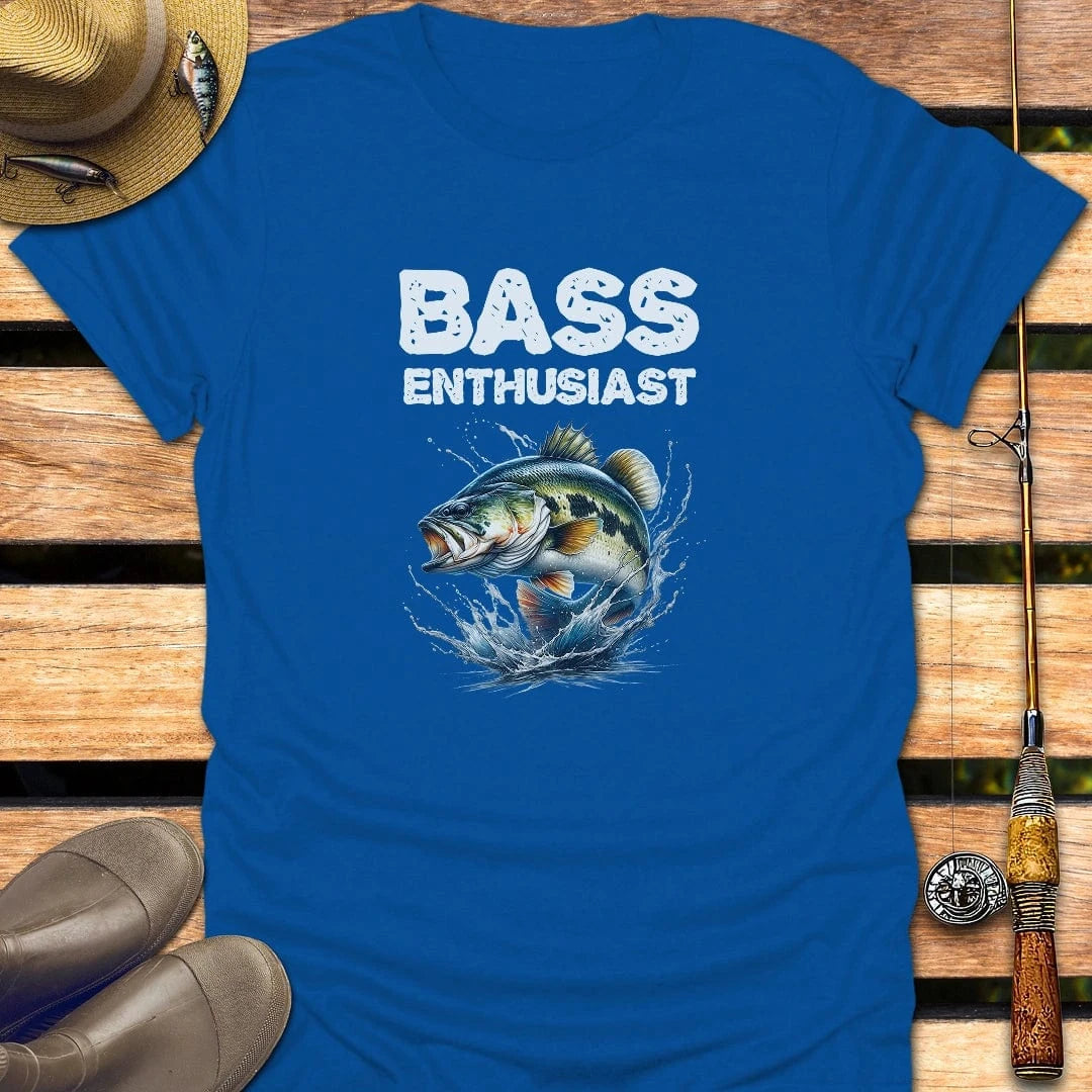 BASS T-Shirt FISHING T-Shirt Royal / S