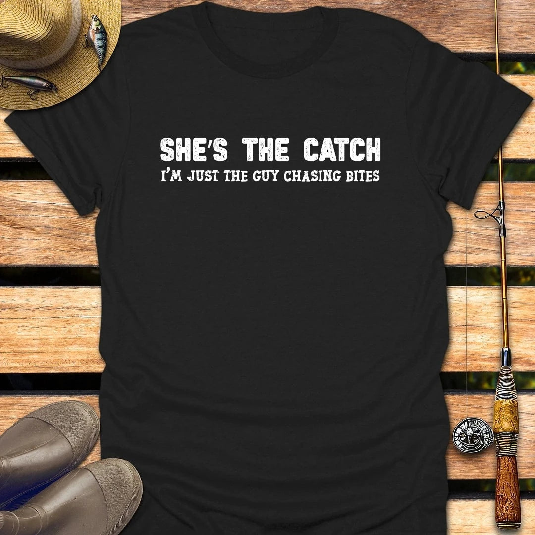 CATCH T-Shirt FISHING T-Shirt Black / S