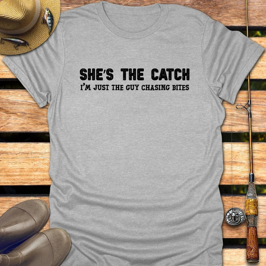 CATCH T-Shirt FISHING T-Shirt Sport Grey / S