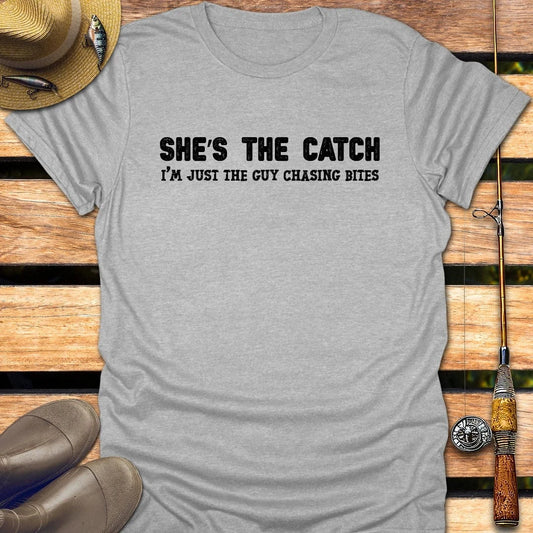 CATCH T-Shirt FISHING T-Shirt Sport Grey / S