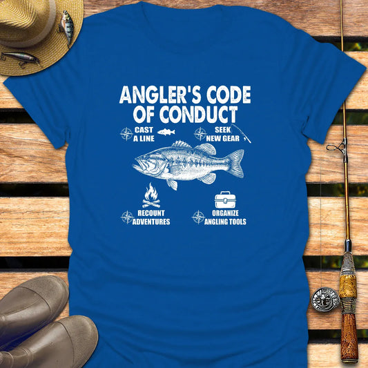 CODE OF CONDUCT T-Shirt FISHING T-Shirt Royal / S