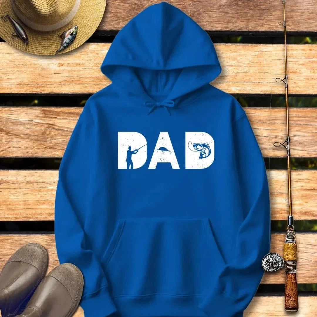 DAD Hoodie FISHING Hoodie Royal / S