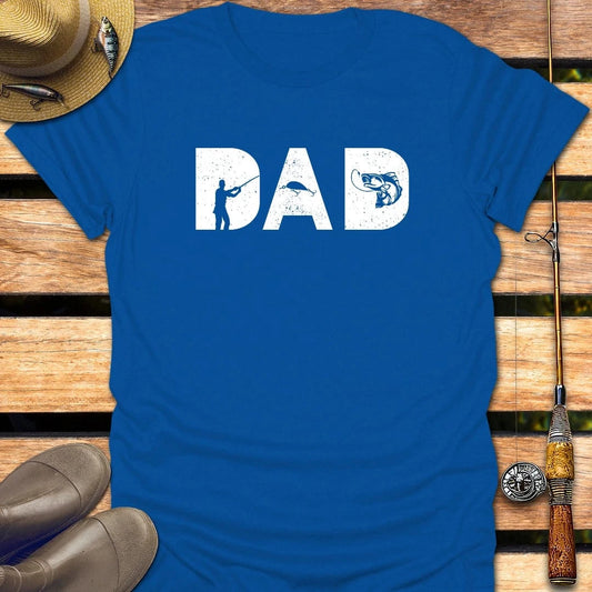 DAD T-Shirt FISHING T-Shirt Royal / S