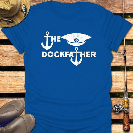 DOCKFATHER T-Shirt FISHING T-Shirt Royal / S