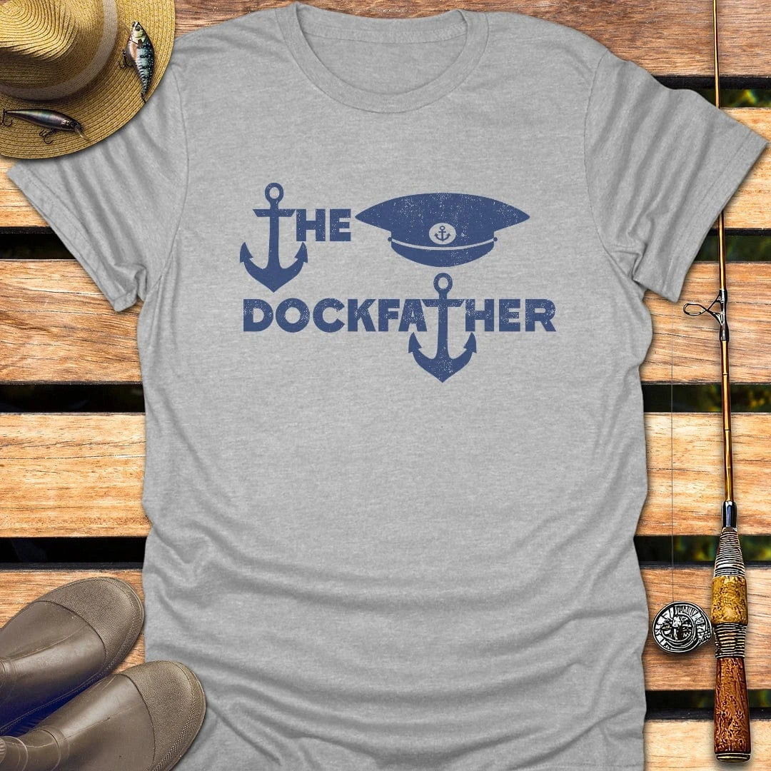 DOCKFATHER T-Shirt FISHING T-Shirt Sport Grey / S
