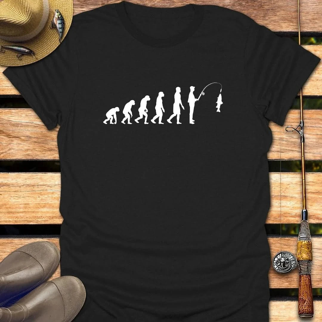 EVOLUTION T-Shirt FISHING T-Shirt Black / S