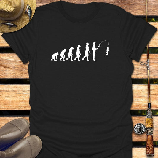 EVOLUTION T-Shirt FISHING T-Shirt Black / S