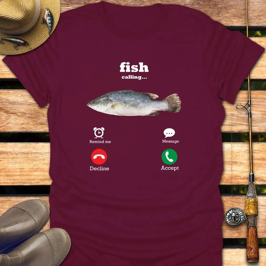 FISH CALLING T-Shirt FISHING T-Shirt