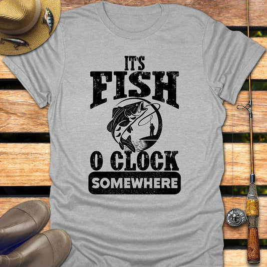 FISH O’CLOCK T-Shirt FISHING T-Shirt Sport Grey / S