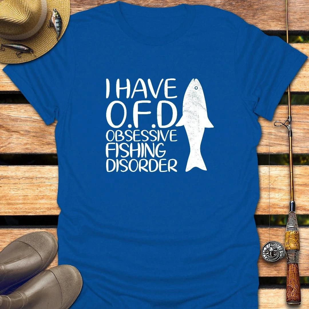 FISHING DISORDER T-Shirt FISHING T-Shirt Royal / S