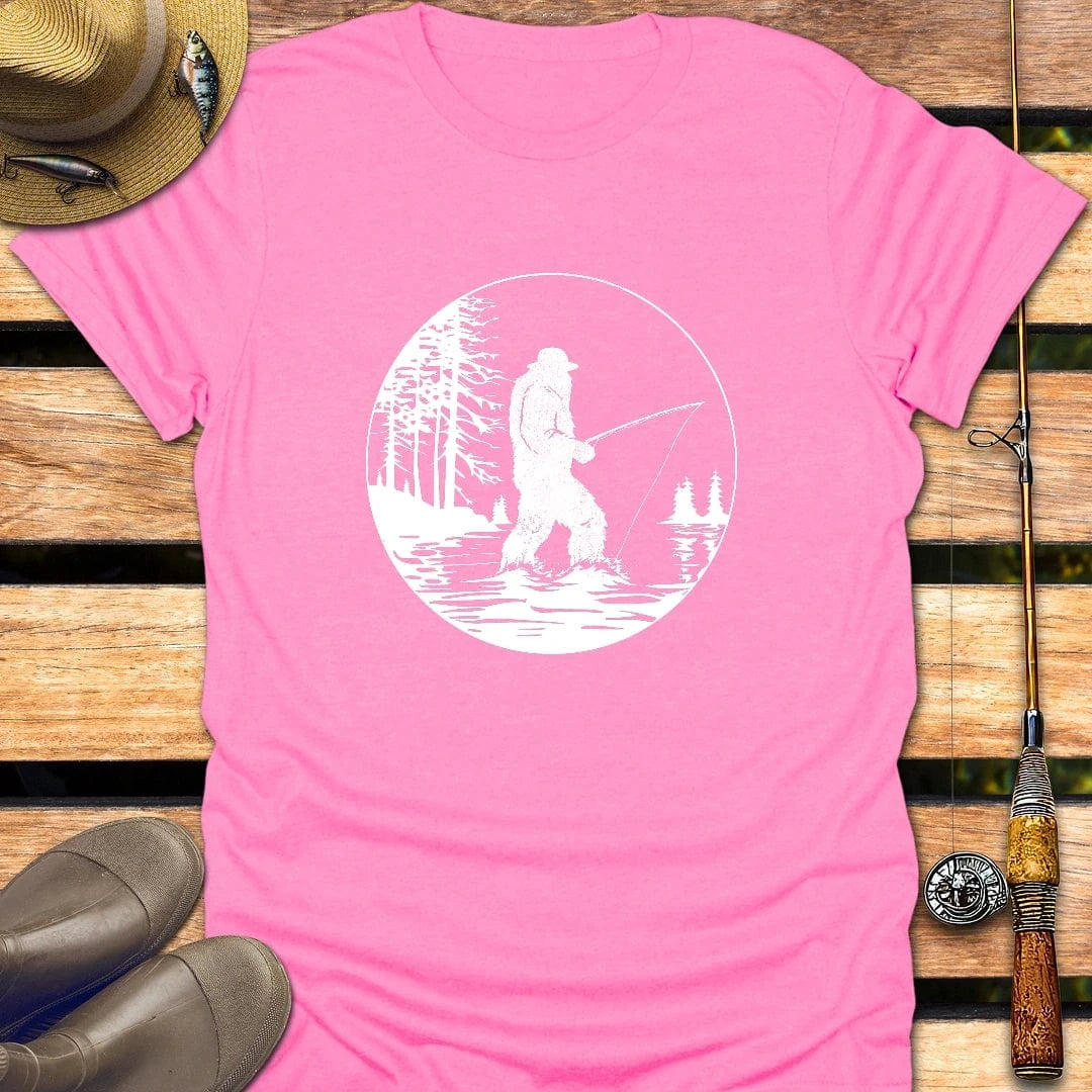 FISHING GIANT T-Shirt FISHING T-Shirt Azalea / S