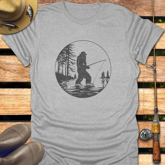 FISHING GIANT T-Shirt FISHING T-Shirt Sport Grey / S