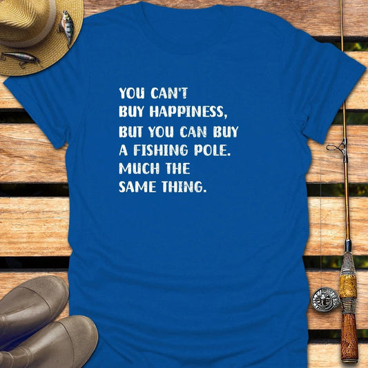 FISHING POLE T-Shirt FISHING T-Shirt Royal / S