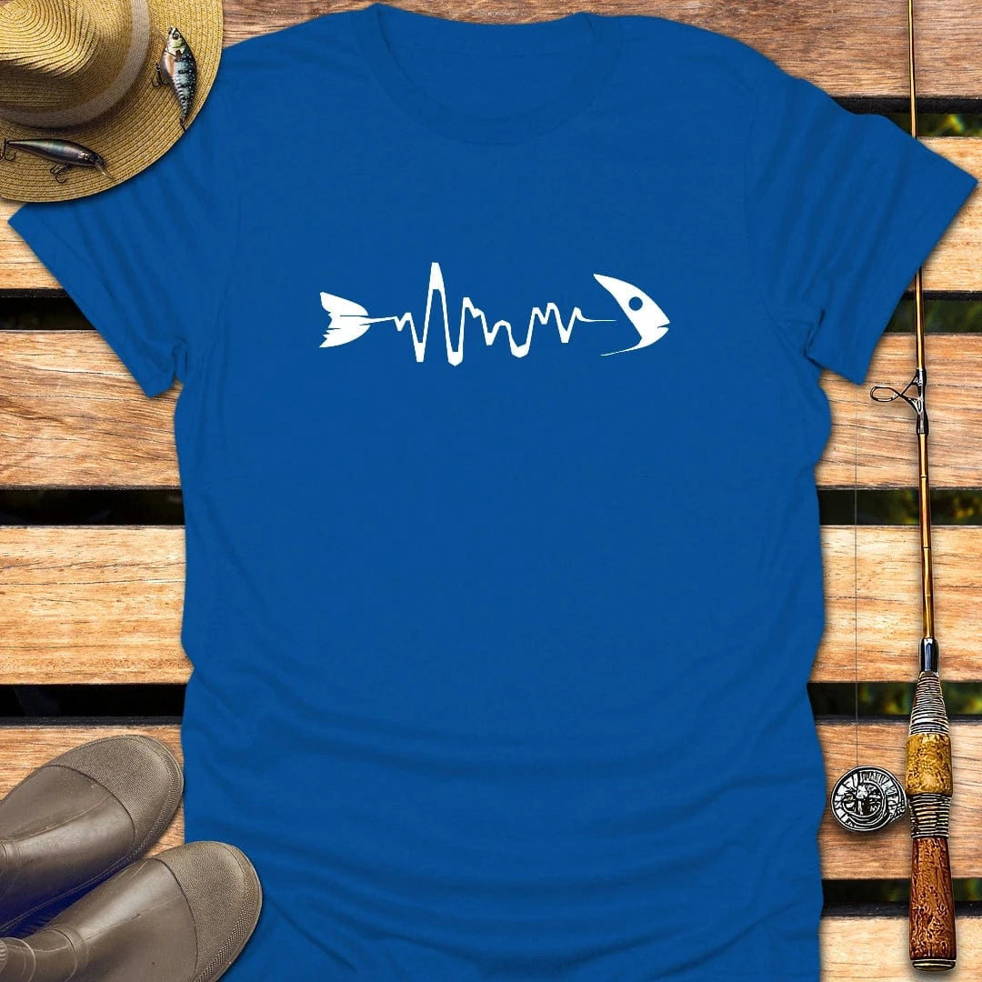 FISHING PULSE T-Shirt FISHING T-Shirt Royal / S