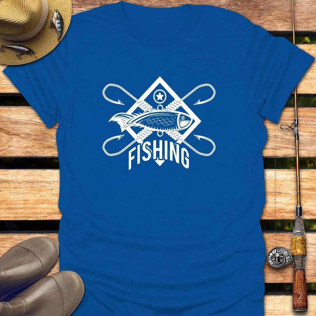 FISHING T-Shirt FISHING T-Shirt Royal / S