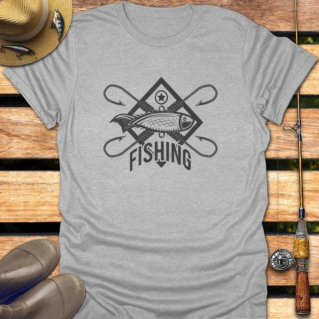 FISHING T-Shirt FISHING T-Shirt Sport Grey / S