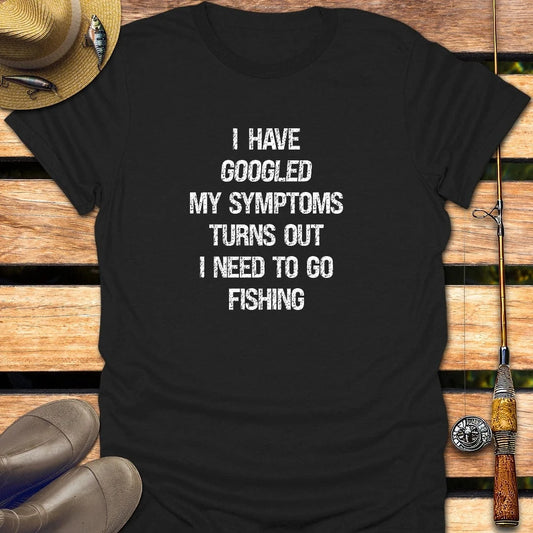 GOOGLED T-Shirt FISHING T-Shirt Black / S
