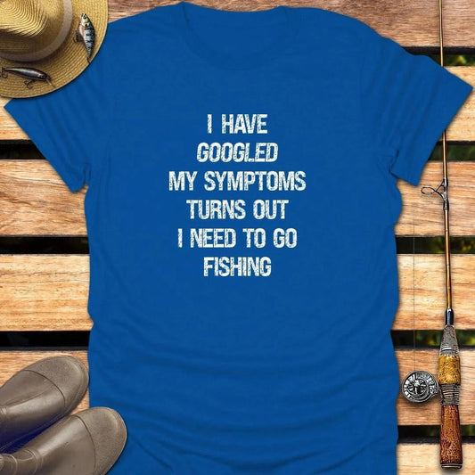 GOOGLED T-Shirt FISHING T-Shirt Royal / S