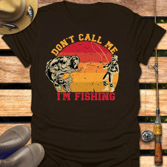 I'M FISHING T-Shirt FISHING T-Shirt Dark Chocolate / S