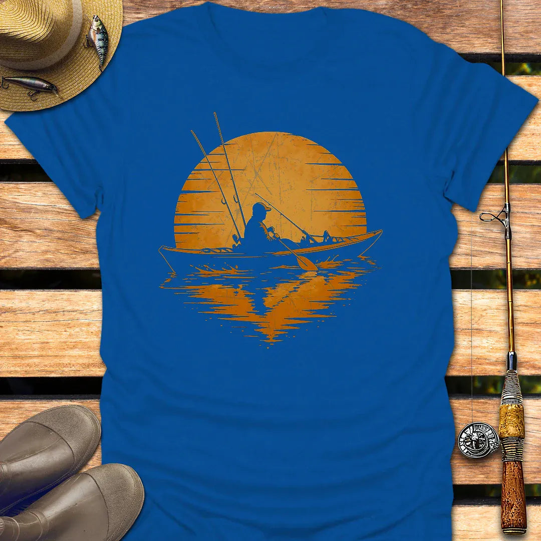 KAYAK FISHING LIFE T-Shirt FISHING T-Shirt Royal / S