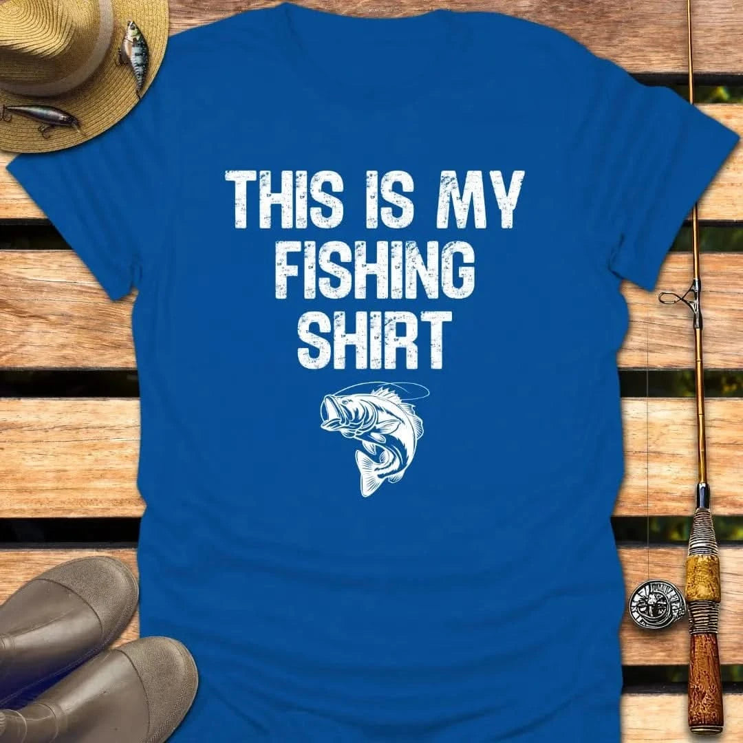 MY FISHING T-Shirt FISHING T-Shirt Royal / S
