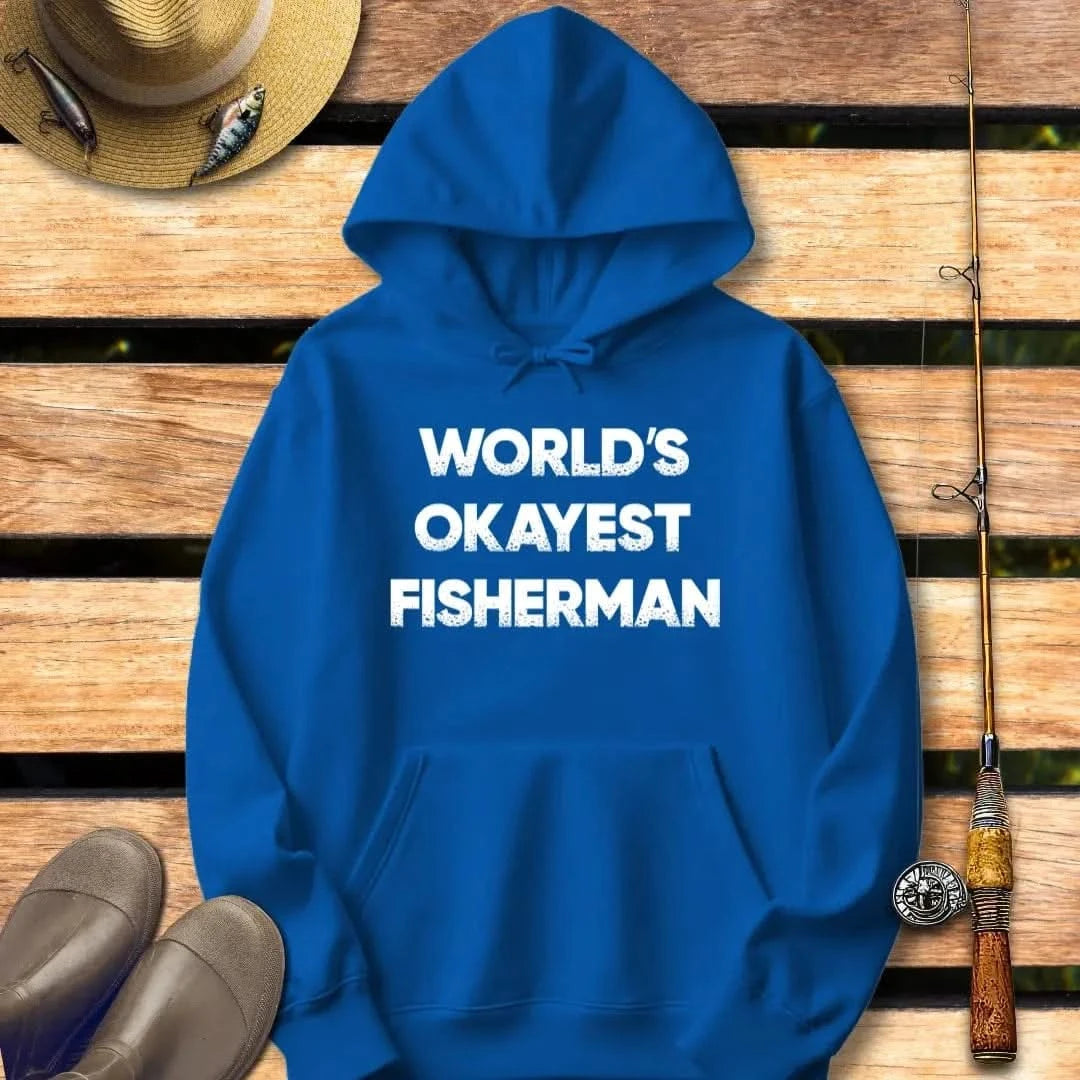 OKAYEST FISHERMAN Hoodie FISHING Hoodie Royal / S