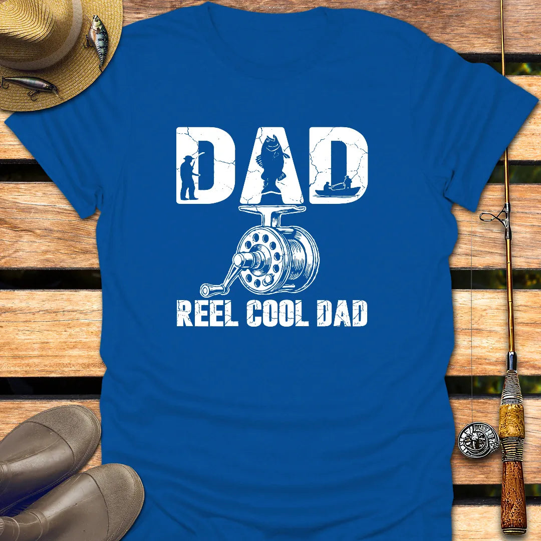 REEL DAD T-Shirt FISHING T-Shirt Royal / S