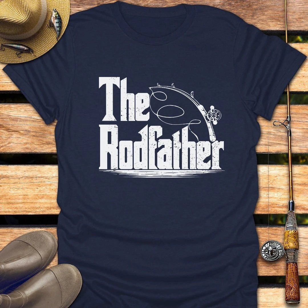 RODFATHER T-Shirt FISHING T-Shirt Navy / S