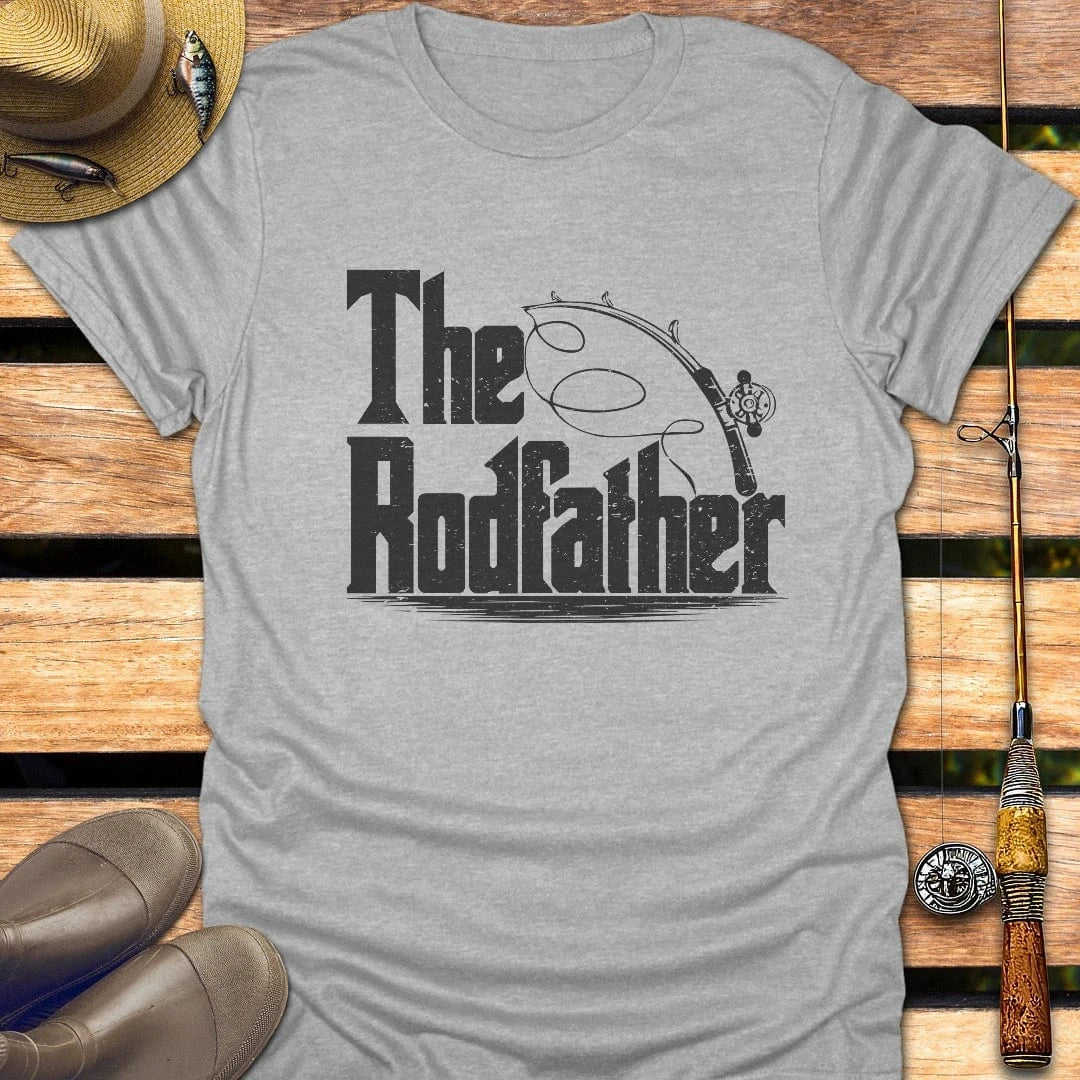 RODFATHER T-Shirt FISHING T-Shirt Sport Grey / S