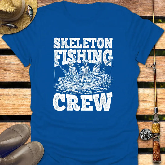 SKELETON CREW T-Shirt FISHING T-Shirt Royal / S