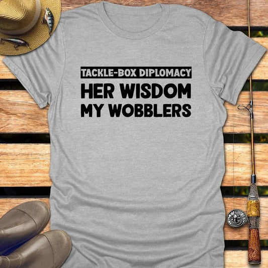 TACKLE-BOX T-Shirt FISHING T-Shirt Sport Grey / S