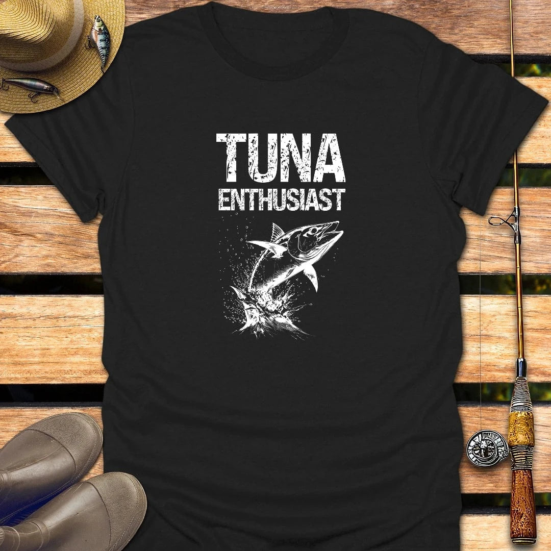 TUNA T-Shirt FISHING T-Shirt Black / S