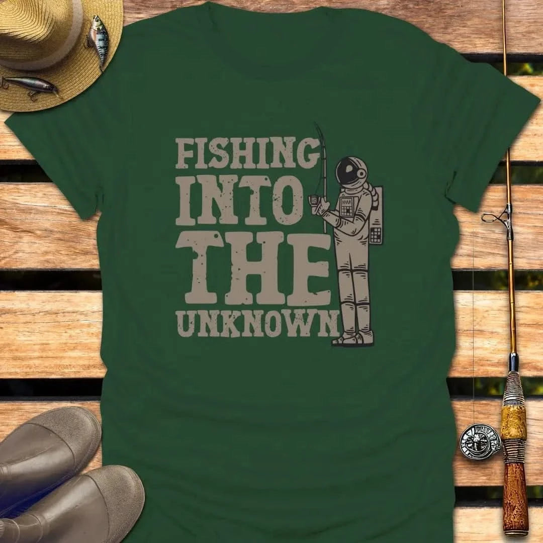 UNKNOWN T-Shirt FISHING T-Shirt Forest Green / S